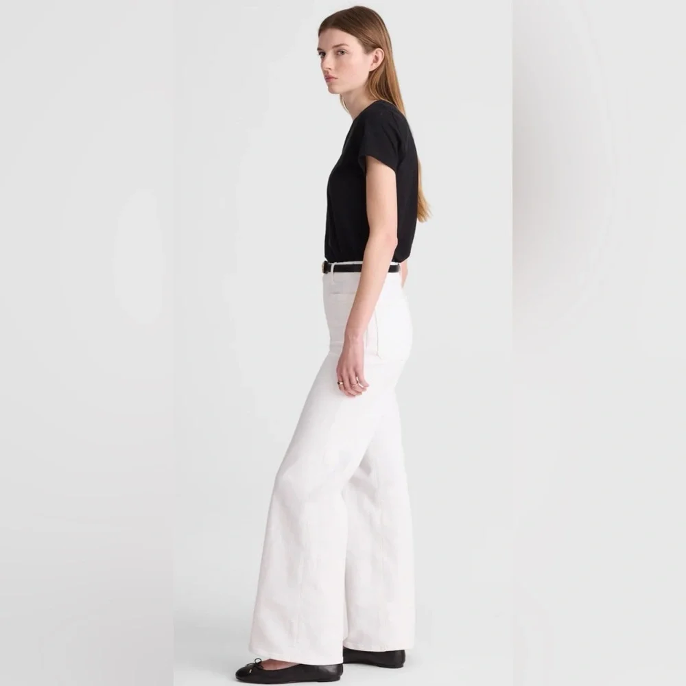 Madewell The Emmy Wide-Leg Jean in Super Stretch Denim Women’s Size 23 Brand New - Picture 3 of 6
